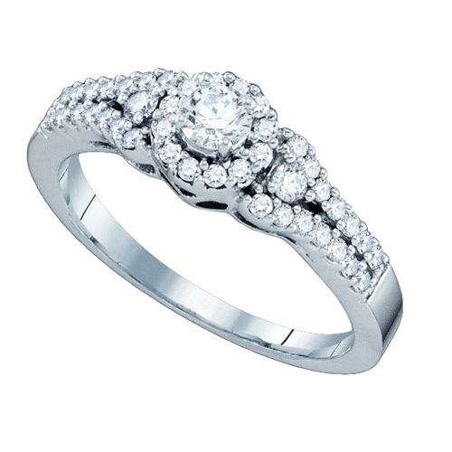Royal diamond engagement ring