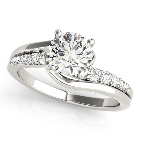 side stone engagement ring